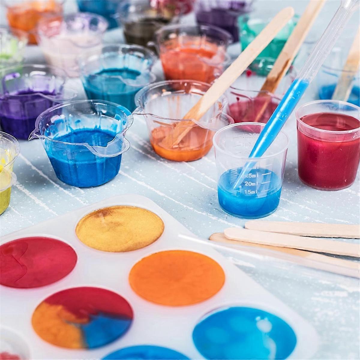 Epoxy Mixing Cups Kit,200Pcs, Plastic, 30Ml Disposable Measuring Cups