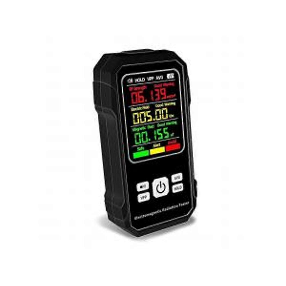 Digital Radiation Meter Radiation Detector RF Strength EMF Tester with Sound Alert