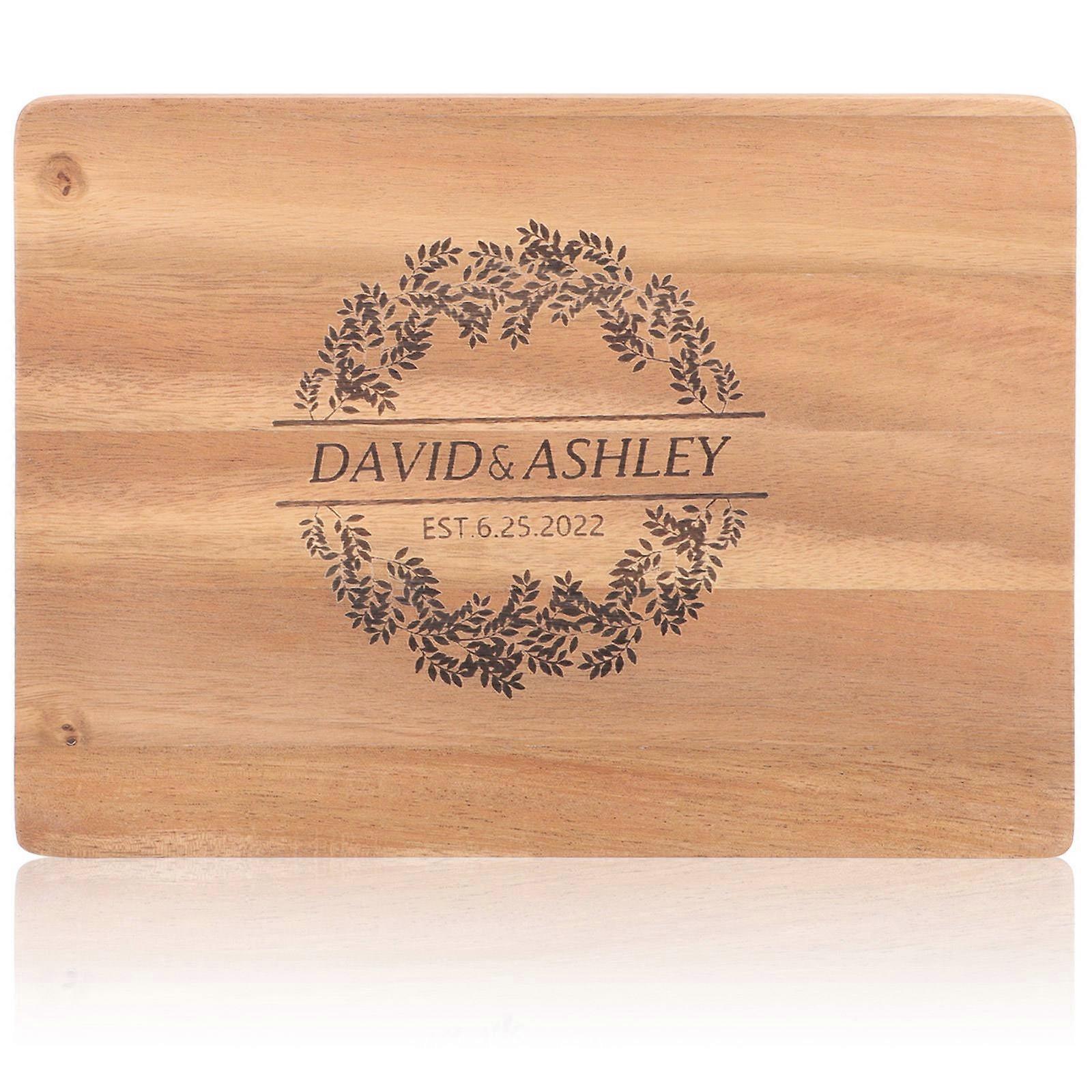 Meat Board Wood Carved Design Cutting Board Festival Decoration 1Pack