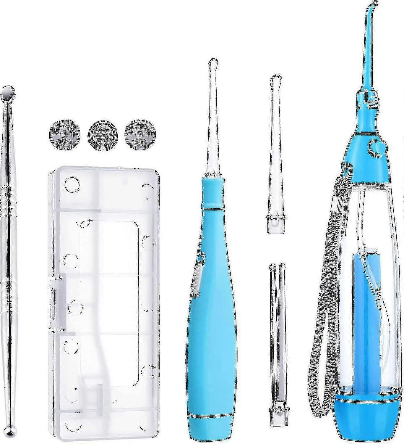 مزيل حجر اللوزتين ، 1 نوع المضخة اليدوية الري بالضغط المنخفض عن طريق الفم ، 1 مزيل حجر اللوزتين مع ضوء LED ، 1 حجر اللوزتين الفولاذ المقاوم للصدأ