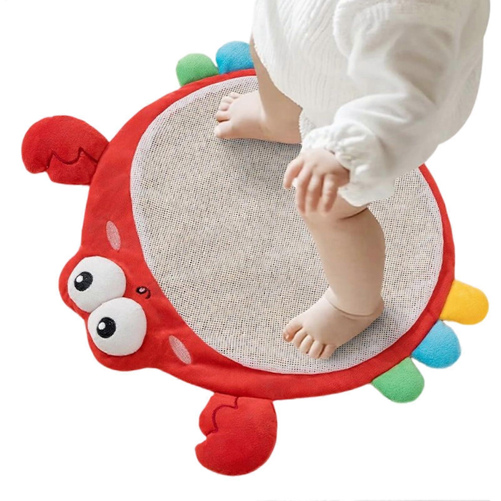 Calming Toy Baby Kick Toy With Soybean Filling Early Education Animal Themed Plush Puppet For Hand-Eye Coordination And Sleep Aid
