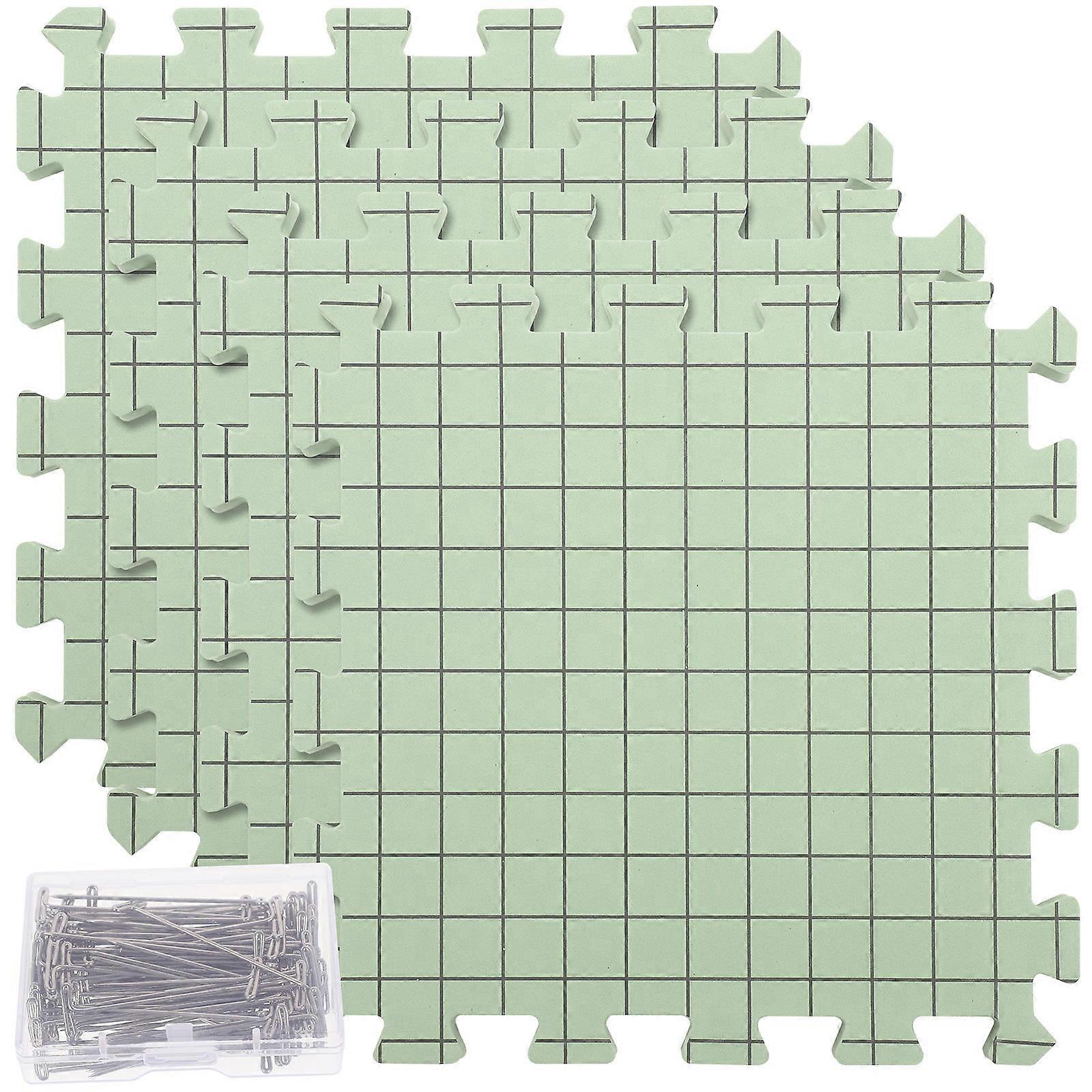 Crochet Stretching Board Blocking Mats For Knitting Projects Embroidery Crafts Beginners Interlocking Sides 5.00X1.20X0.10cm 1 Set