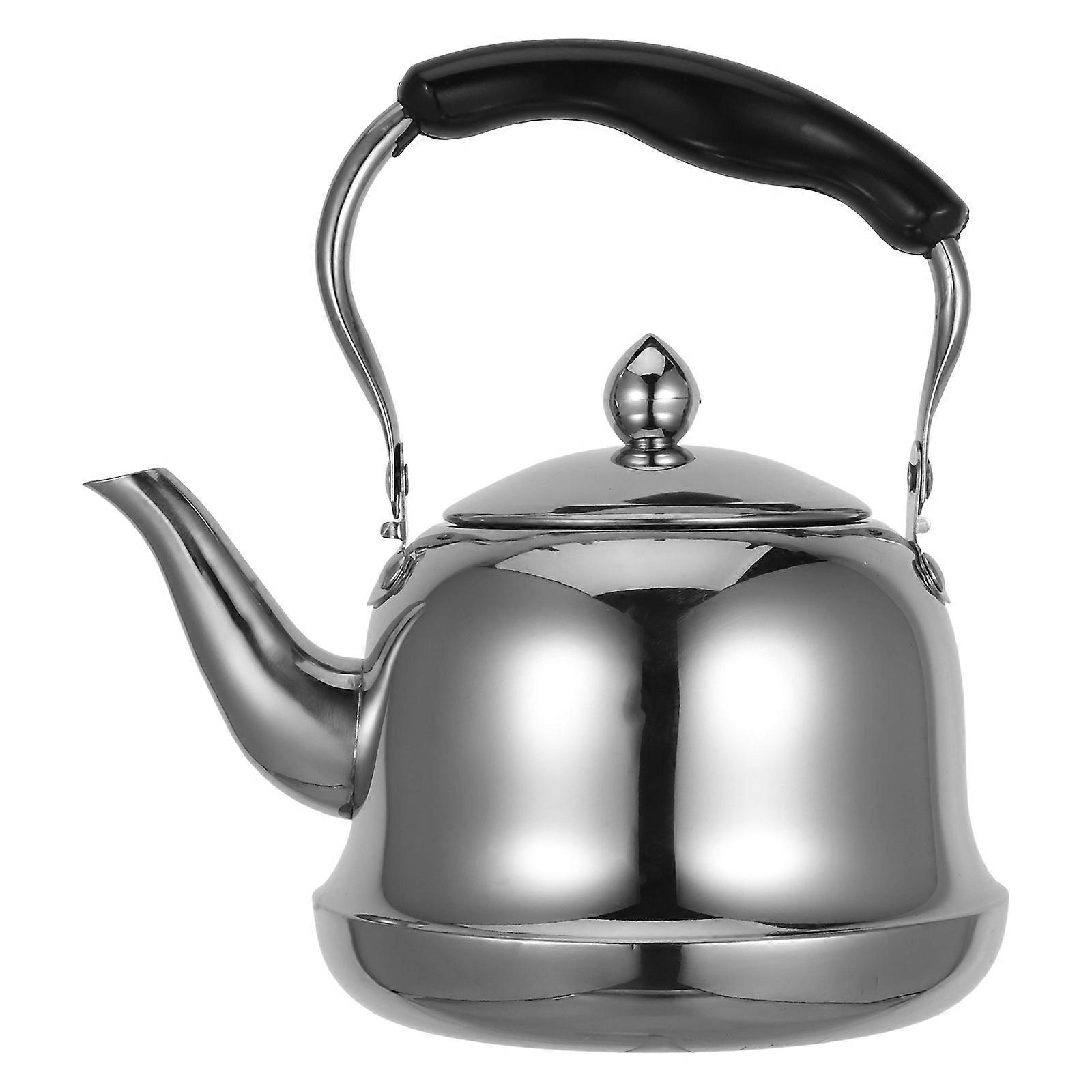 Home Teapot Corrosion Resistant Comfortable Handle Restaurant Use 1Set