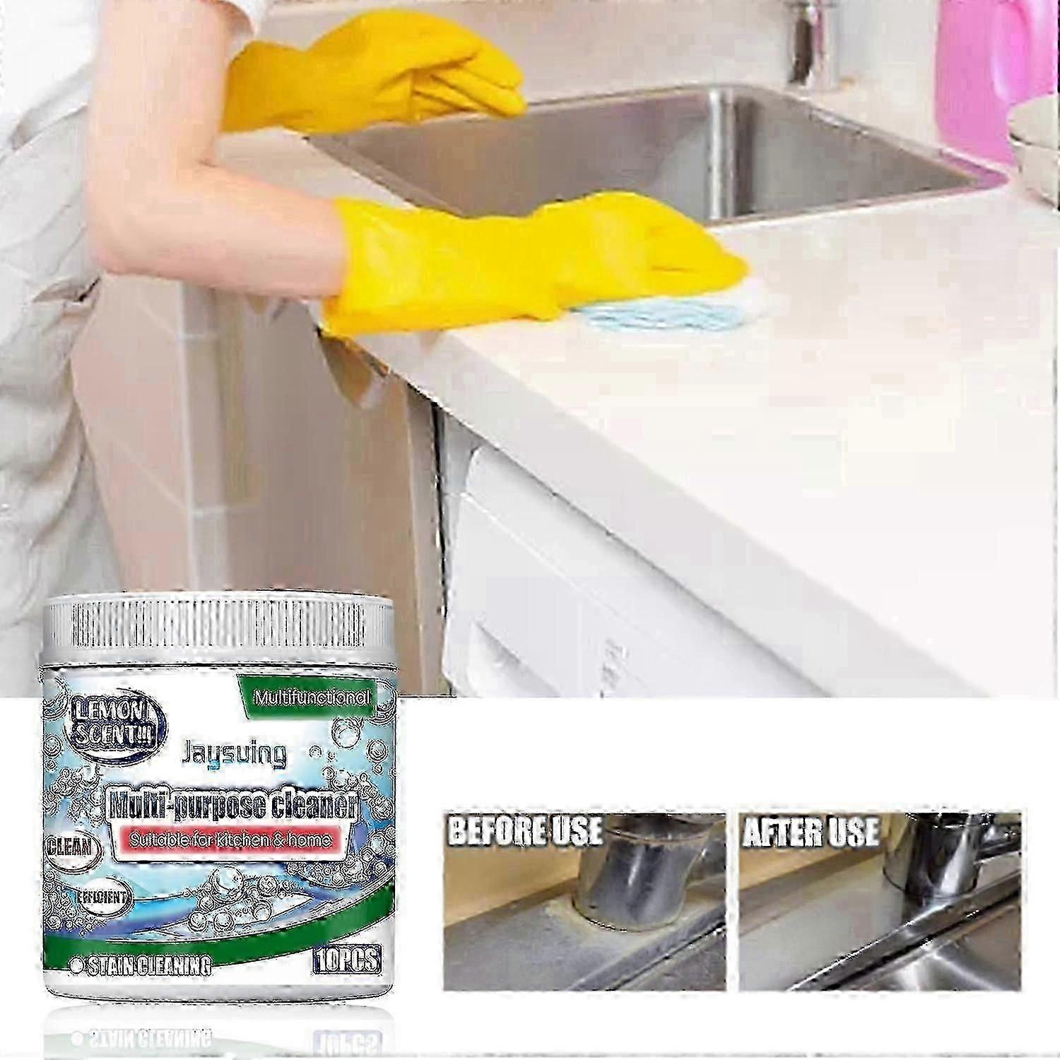 杰速多功能清洁平板电脑浴室厨房炉灶清洁污垢和油脂多功能清洁器