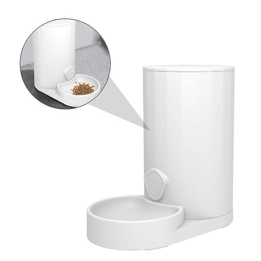 Dog Food Bin Automatic Feeding Station Durable and Safe 28x16x27cm Anti-slip Bottom Suitable for Pets 1Pack