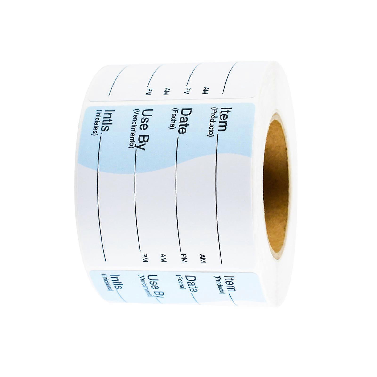 Freezer Labels SelfAdhesive Removable Date Labels for Kitchen Food Containers