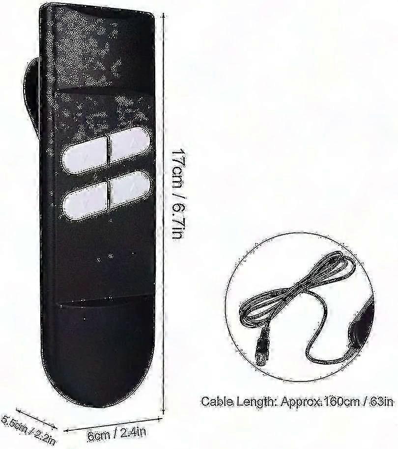 Electric Recliner Manual Control 4 Button 5 Pin Multi-Purpose Starlight Recliner Chair Remote - CDSX