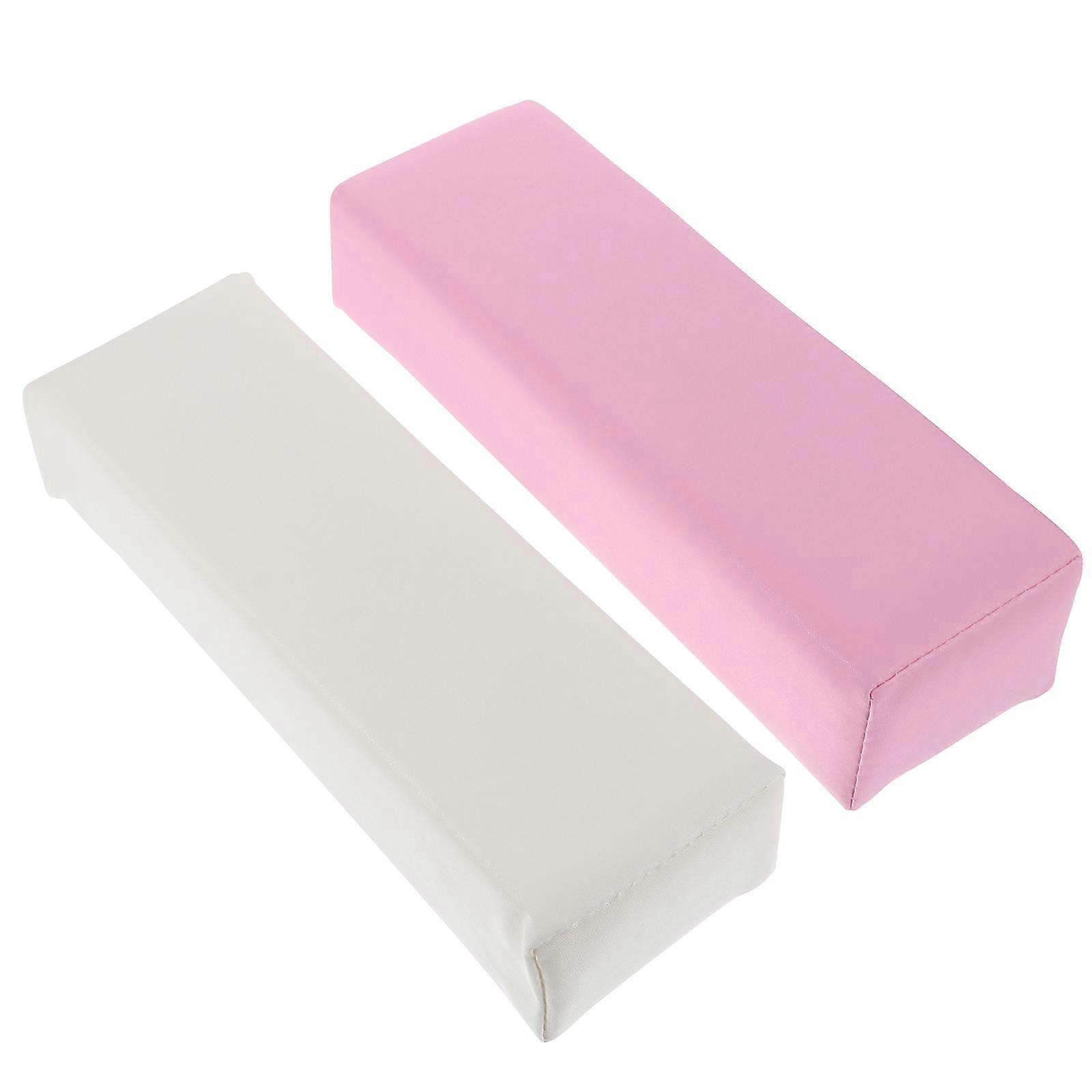 Manicure Hand Rest Pillows Soft PU Wrist Cushion for Nail Art Salon Comfortable Support Tool for Professional Nail Technicians