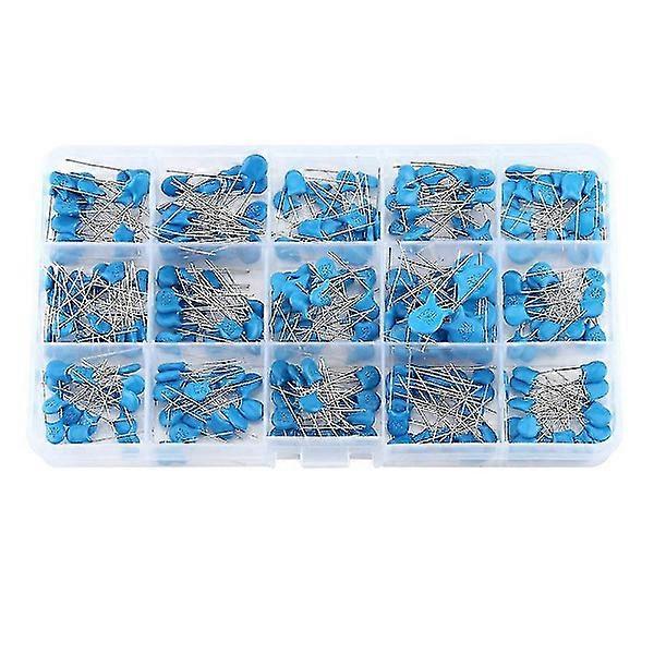 300 pcs 15 Values High Voltage Ceramic Capacitor Set
