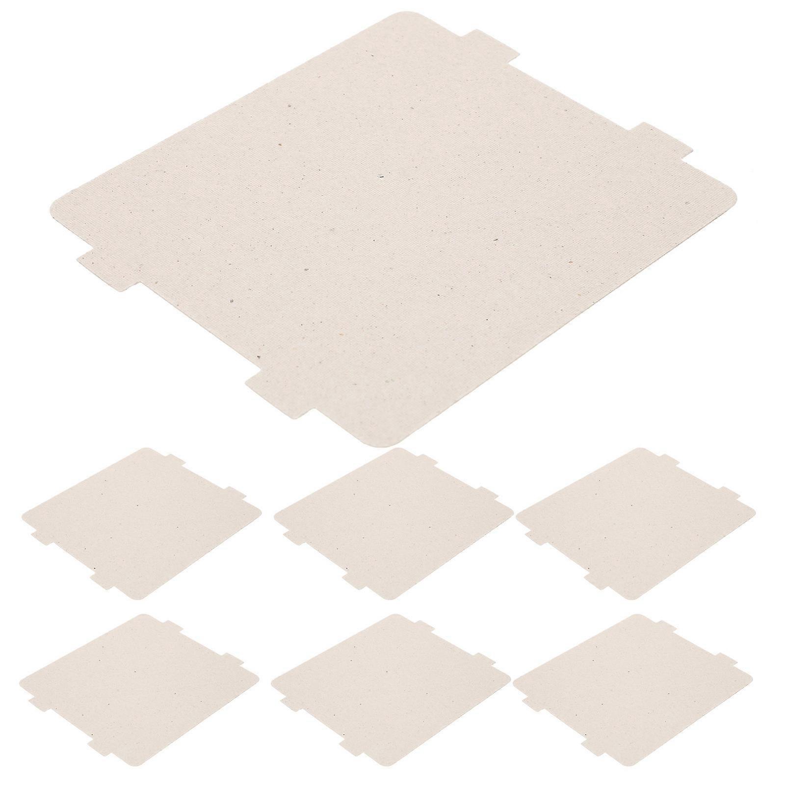 Microwave Waveguide Covers Mica Sheets Home Use Kitchen Appliances Rectangular Shape Silver Color 10Pcs