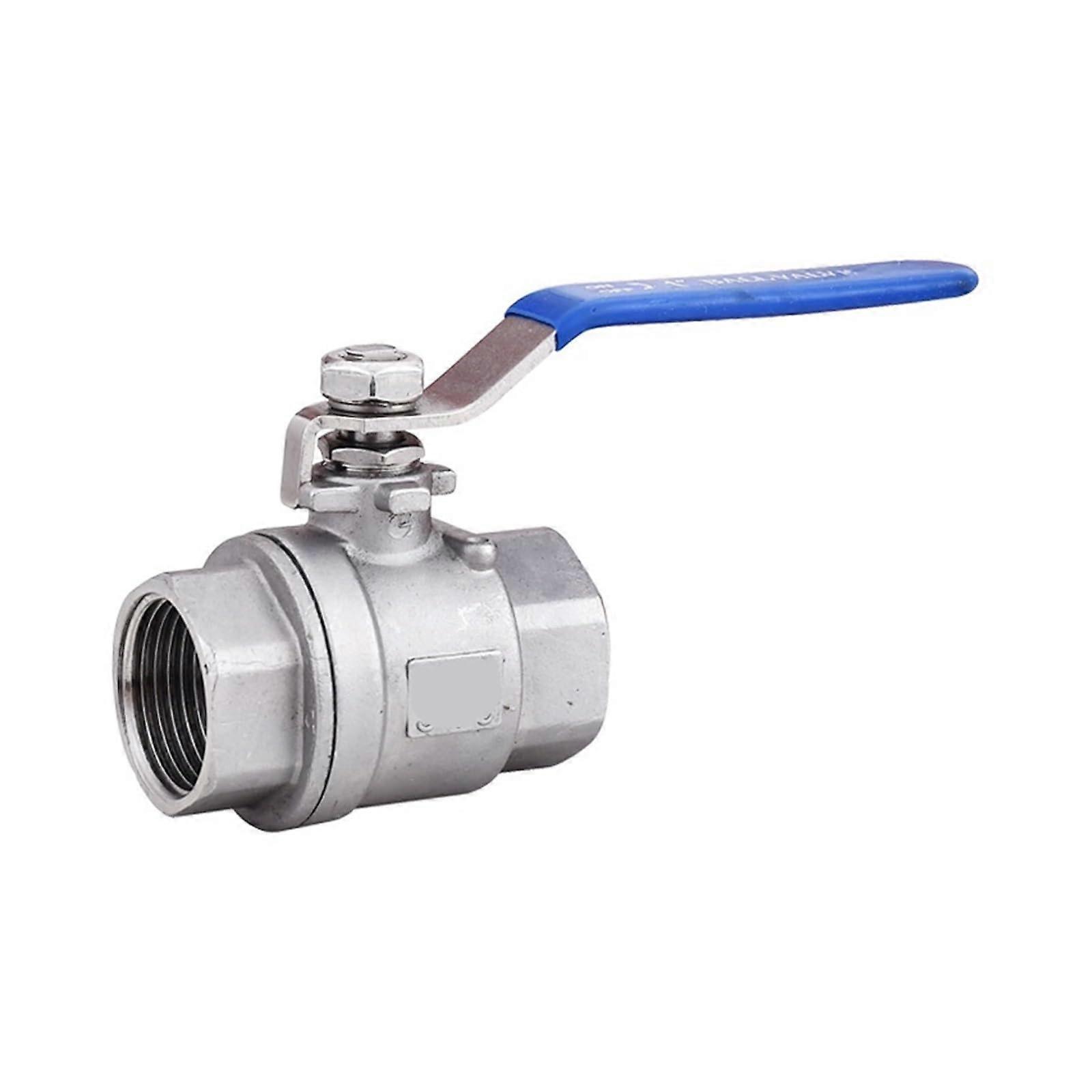 304 stainless steel mediumsized thickened twopiece ball valve thread Q11F16P internal thread valve 4point 6point (G2)
