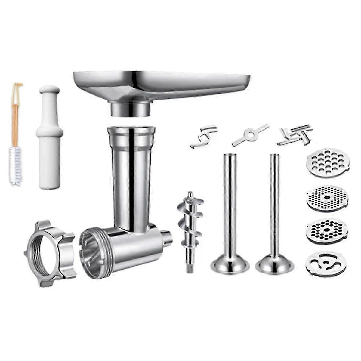 1 set di accessori per tritacarne da cucina tritacarne in metallo per tutti e robot da cucina