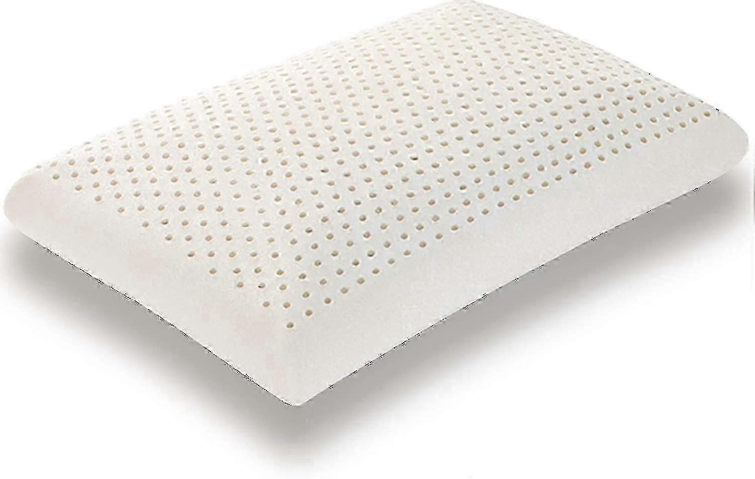 Alg 100% Talalay Latex Pillow, Extra Soft Latex Pillow For Sleeping (queen Size), Bed Pillow For Back, Side And Stomach Sleepers, Helps Relieve Should