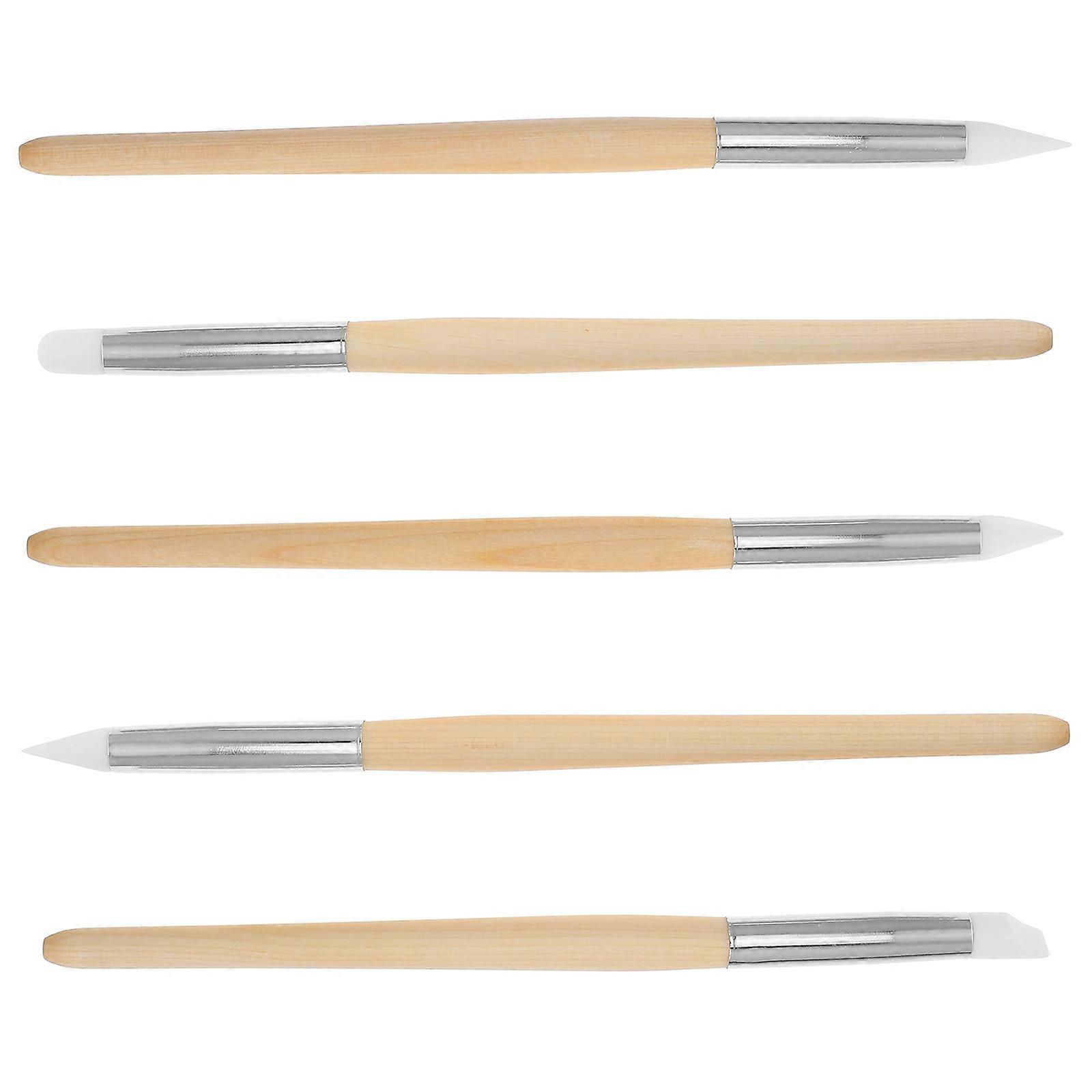 Back to School Precision Watch Dial Cleaner Pen Plastic Scratch Remover for Watchmakers Multi Firm Materials Versatile Use 5pcs