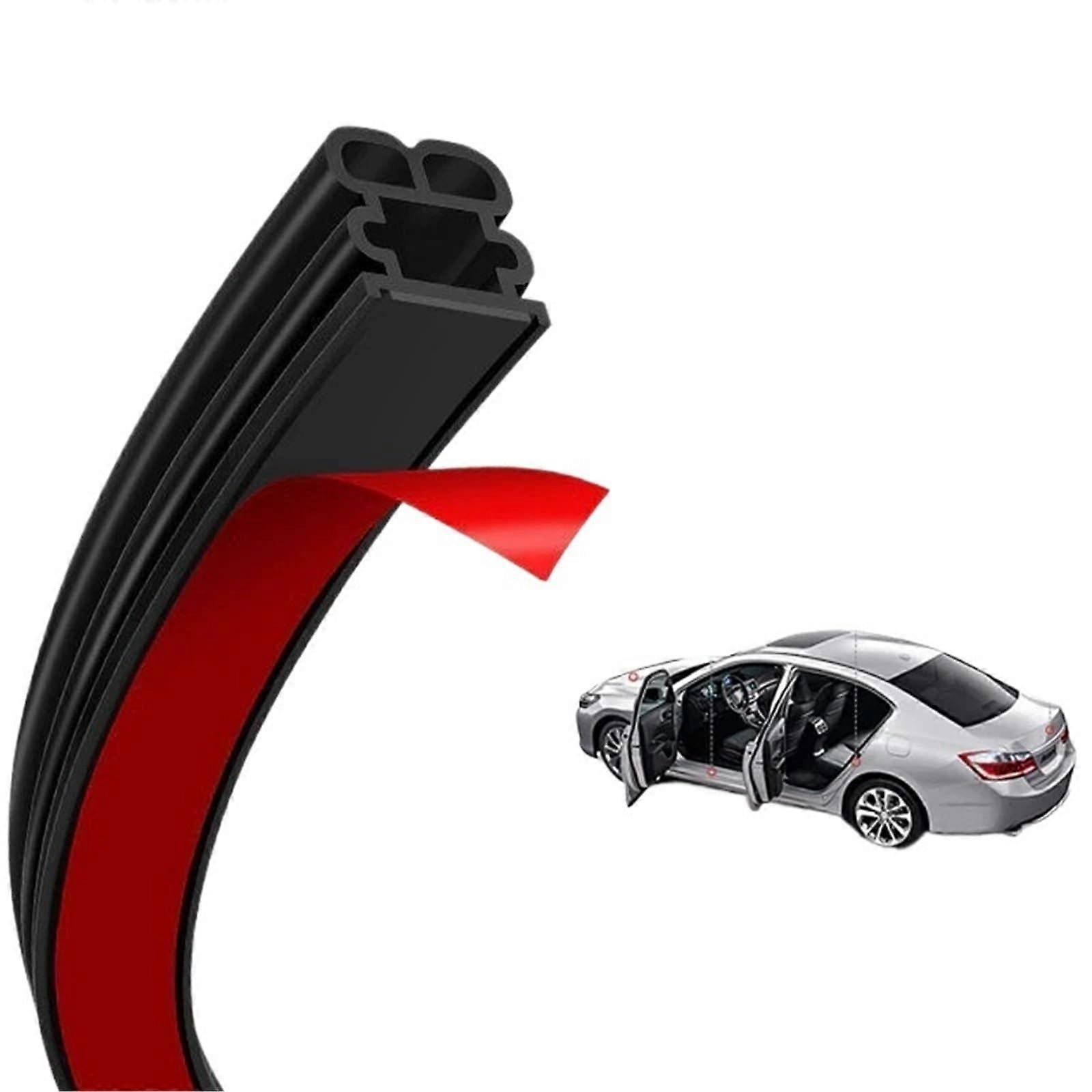 Auto door rubber sealing strip, doublelayer sealing strip, 1 piece (Large 5m)