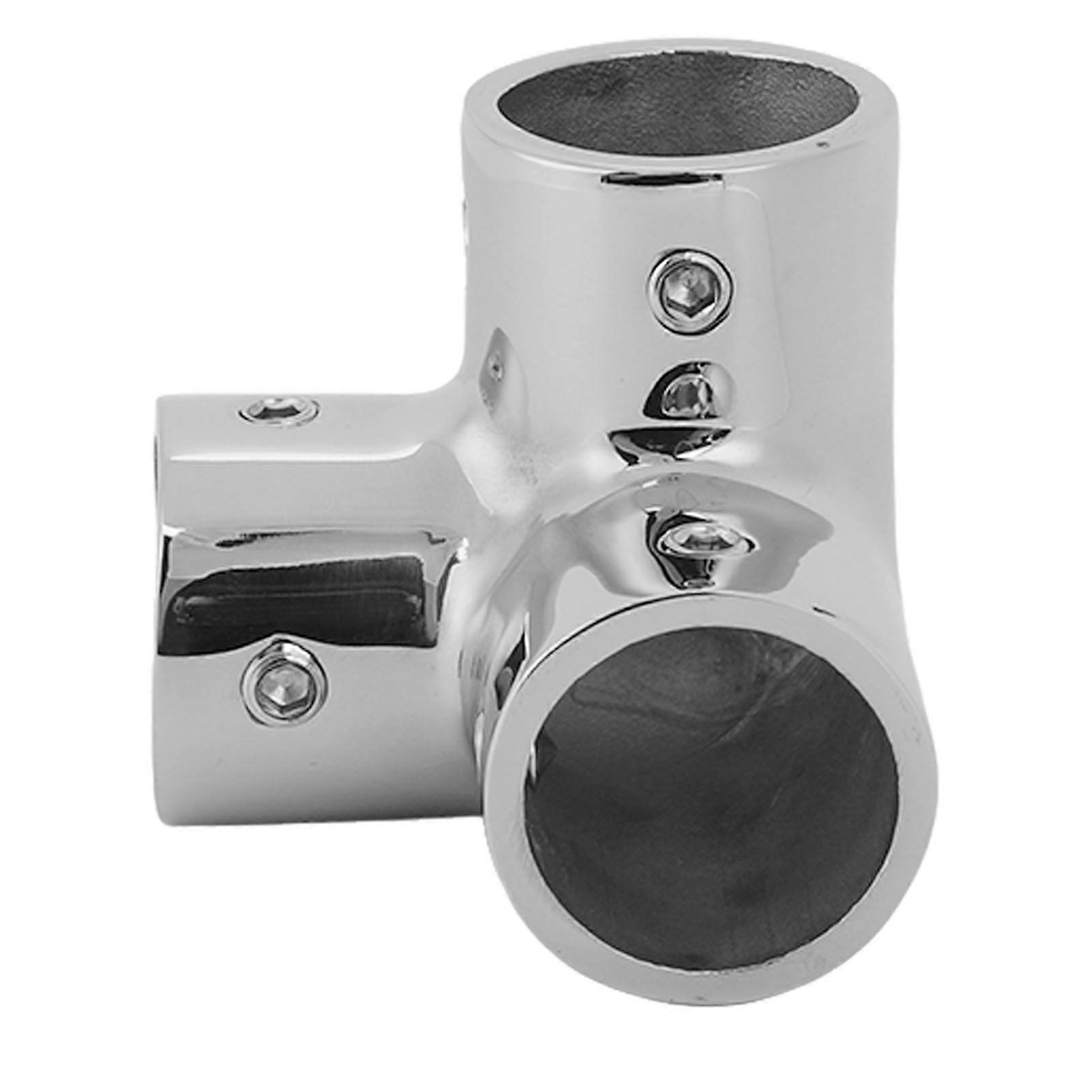 Conector de T de hardware de iate marinho de aço inoxidável 22mm resistente