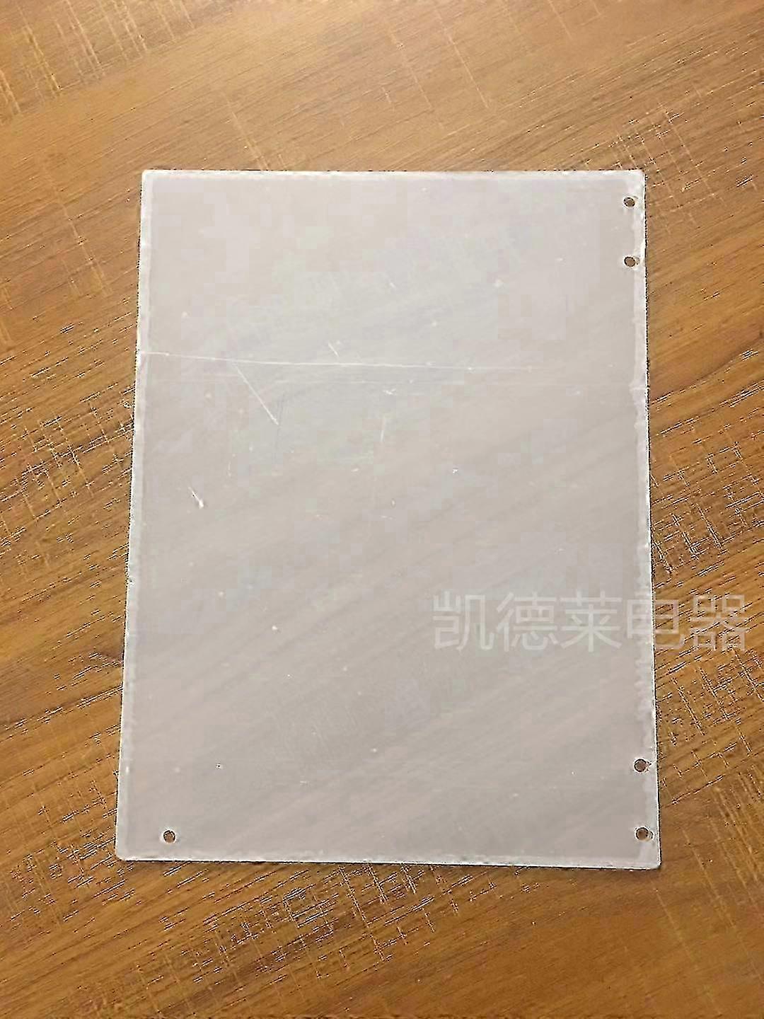 2025 Popcorn Machine Door Panel Replacement Clear Panel Thicken PVC Popcorn Machine Panel Supply