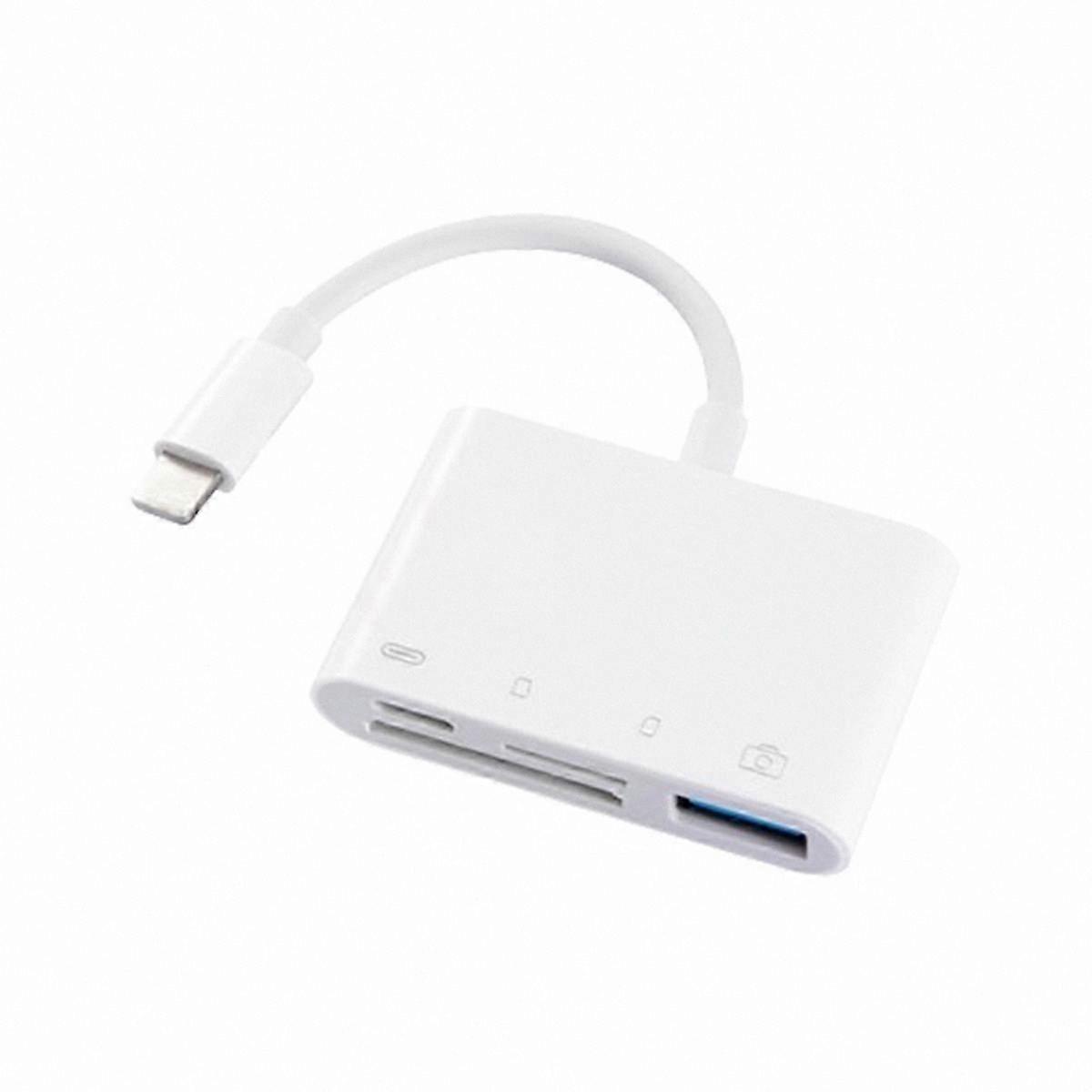 4-in-1 USB OTG Adapter for SD and TF Cards