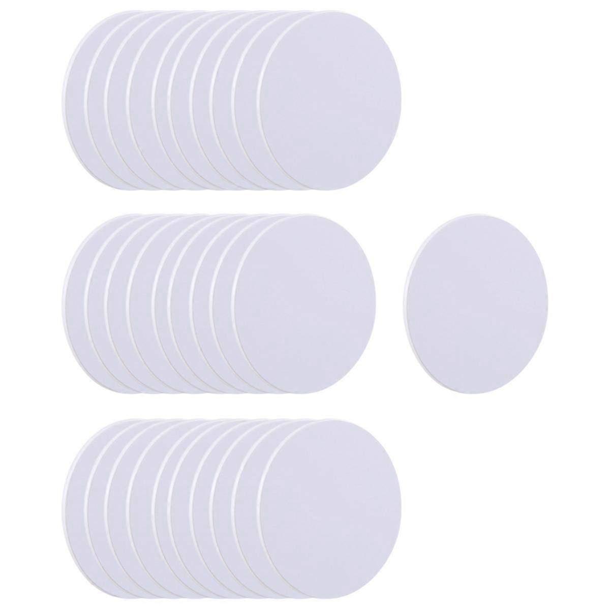 30Pcs NFC 215 Round Rewritable NFC Tags NTAG215 Compatible with TagMo Amiibo Games and NFC Enabled Devices