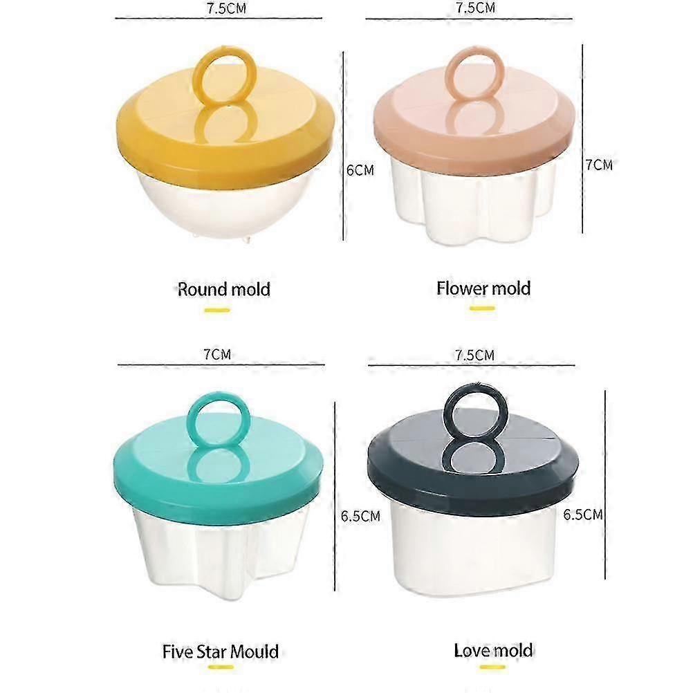 Silicone Egg Poaching Cups Set of 4 Nonstick Egg Cooker for Poached Eggs and Breakfast Sandwiches