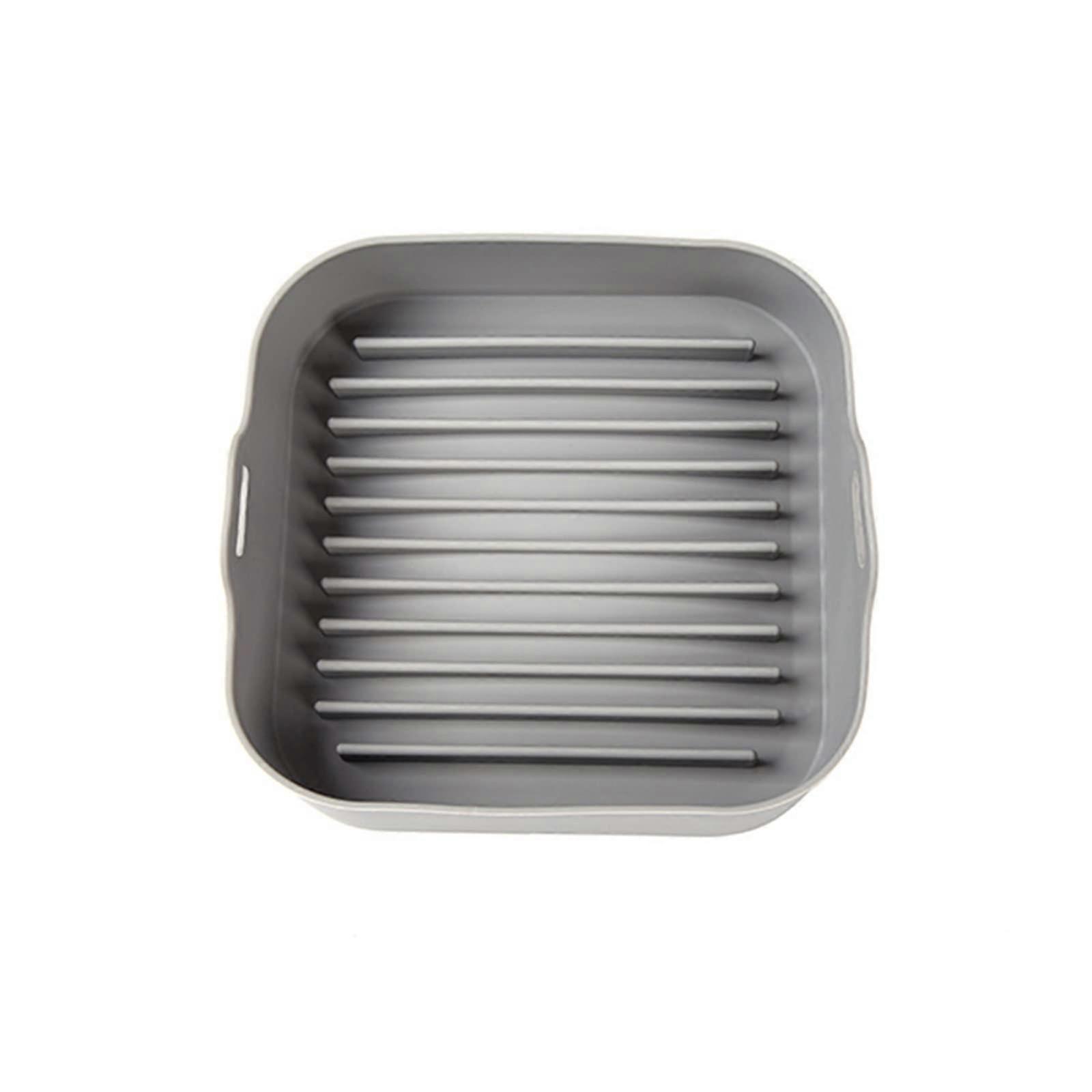 Air Fryer Silicone Pot Liner Square Non Stick Reusable Basket for Baking and Oven Cooking
