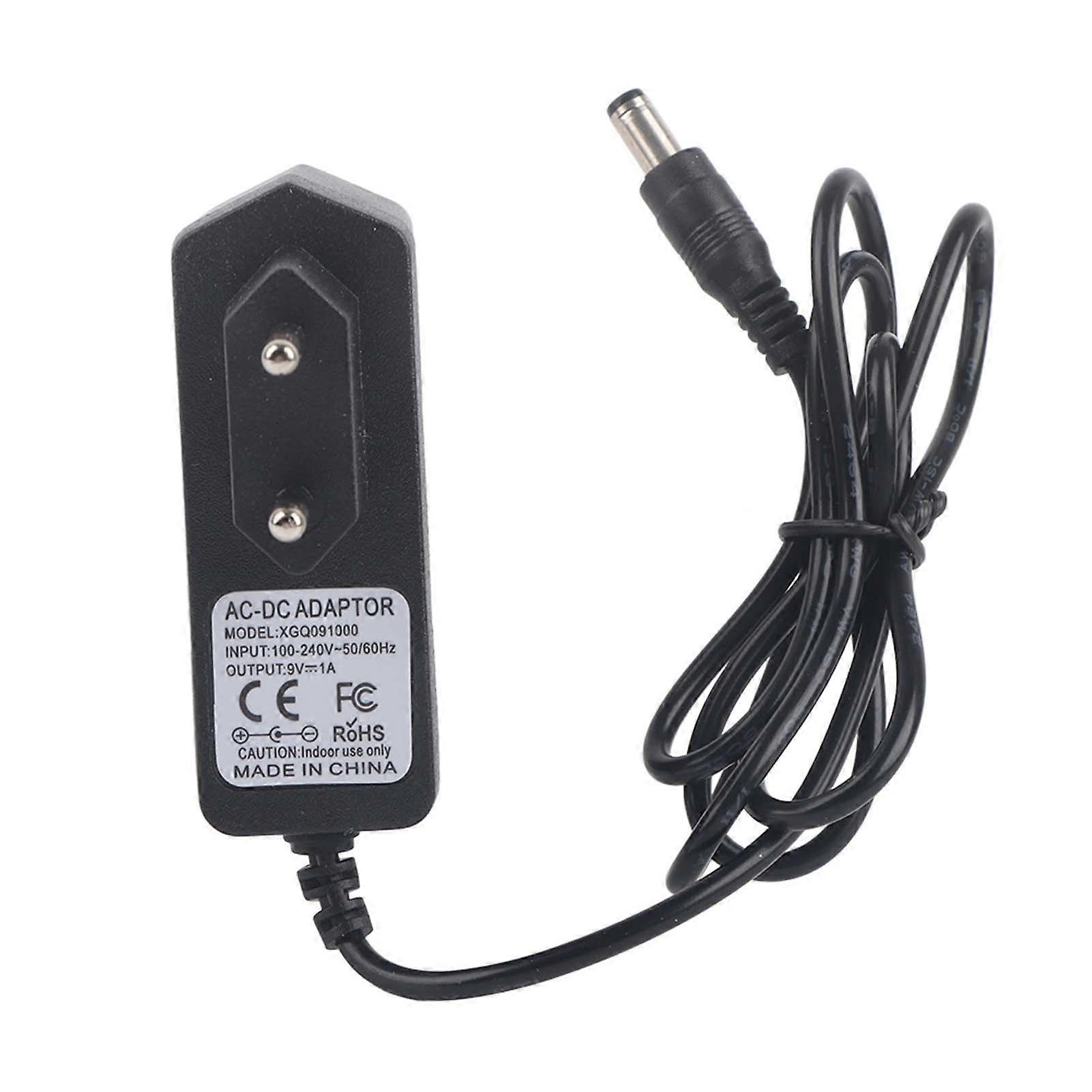 Universal 9V AC/DC Power Adapter for Electric Guitar Single Effector