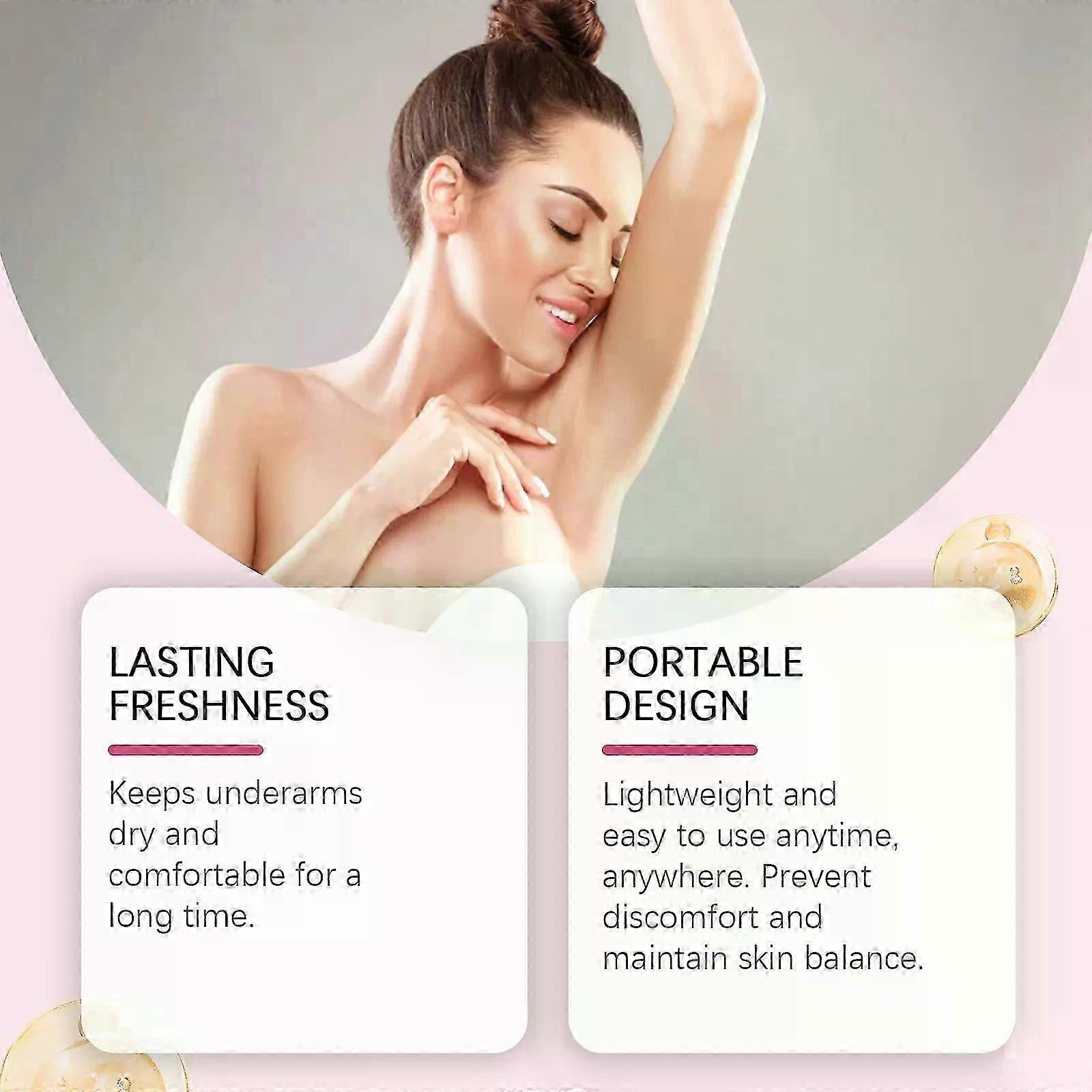 مزيل عرق معطر بالخوخ للنساء - 30 جم / 1 أونصة ، مملوء بجوز الهند والفانيليا ، حماية طويلة الأمد للرائحة ، تركيبة صديقة للسفر ومغذية للبشرة