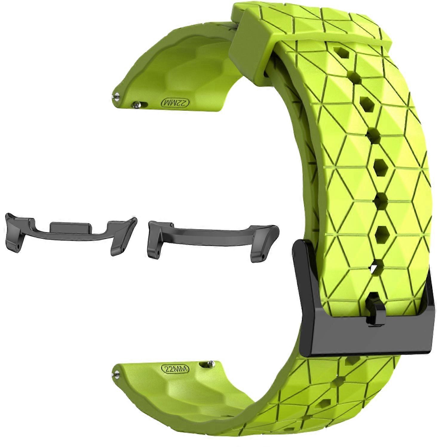 For Samsung Galaxy Watch 8 / 8 Classic / Ultra 2 Silicone Band H - Green