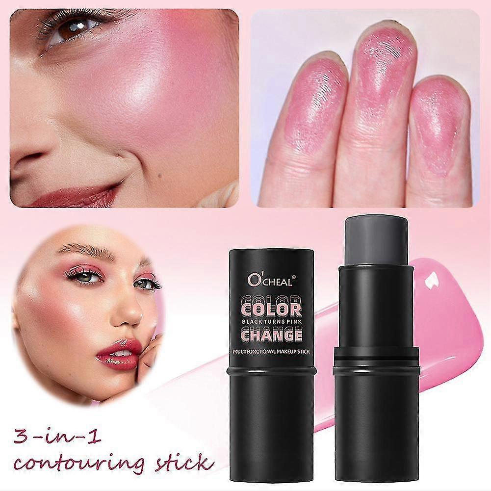 2025 2-in-1 Cheek and Lip Tint Buildable Lightweight Cream Blusher Sheer Multi Stick