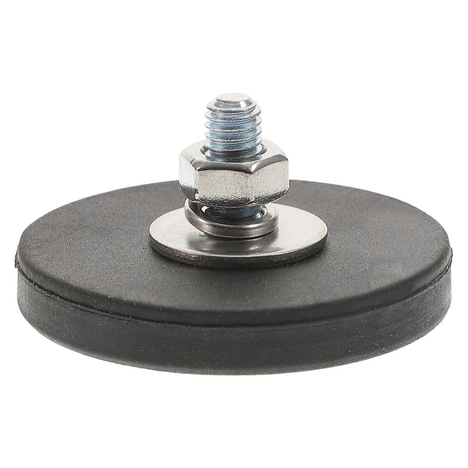 Rubber Coated Magnet Base Designed For Camera Tools In Black For Broadcasting Events 1Pcs