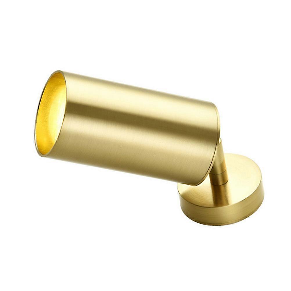 Golden LED Spotlight for Store and Home Lighting Made of Aluminium Alloy Safe Easy to Install Single Head