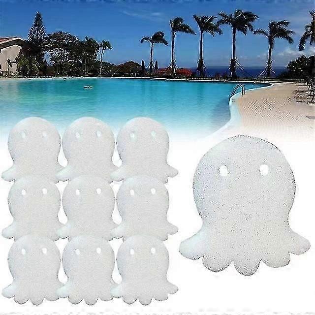 10 pack Scumbug Oil-Absorbing Sponge Devours Scum, Slime & Grime From Pools & Spas