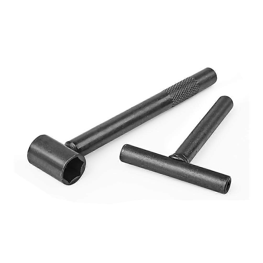 Motorcycle Scooter Valve Wrench Heavy Duty Square Hex Tool for Motorcycle Tires, Compatible with Various Models