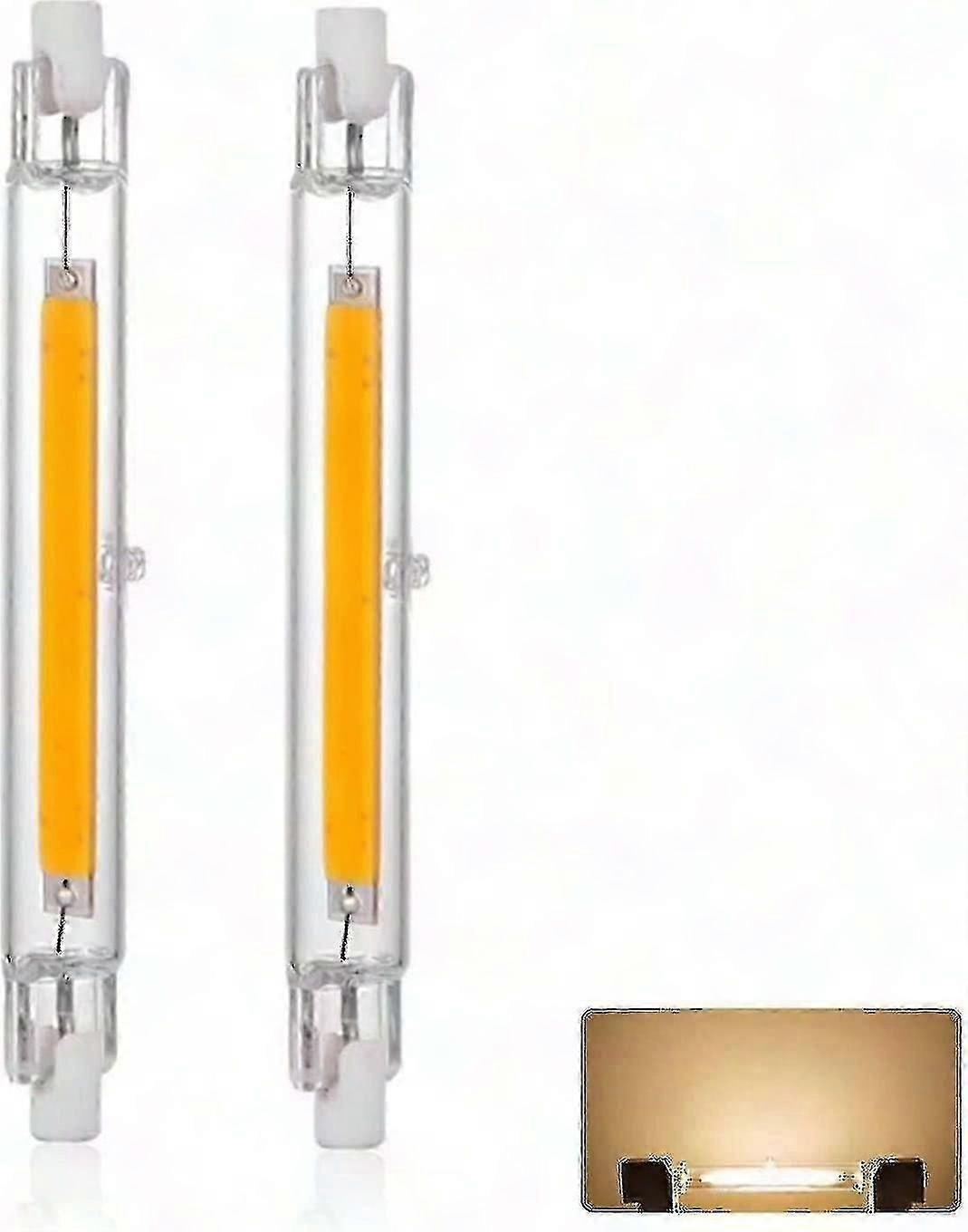R7s LED Bulb 30W Dimmable 3000K Warm White 3000LM, 118mm Linear Replacement for J118 300W Halogen Lamp
