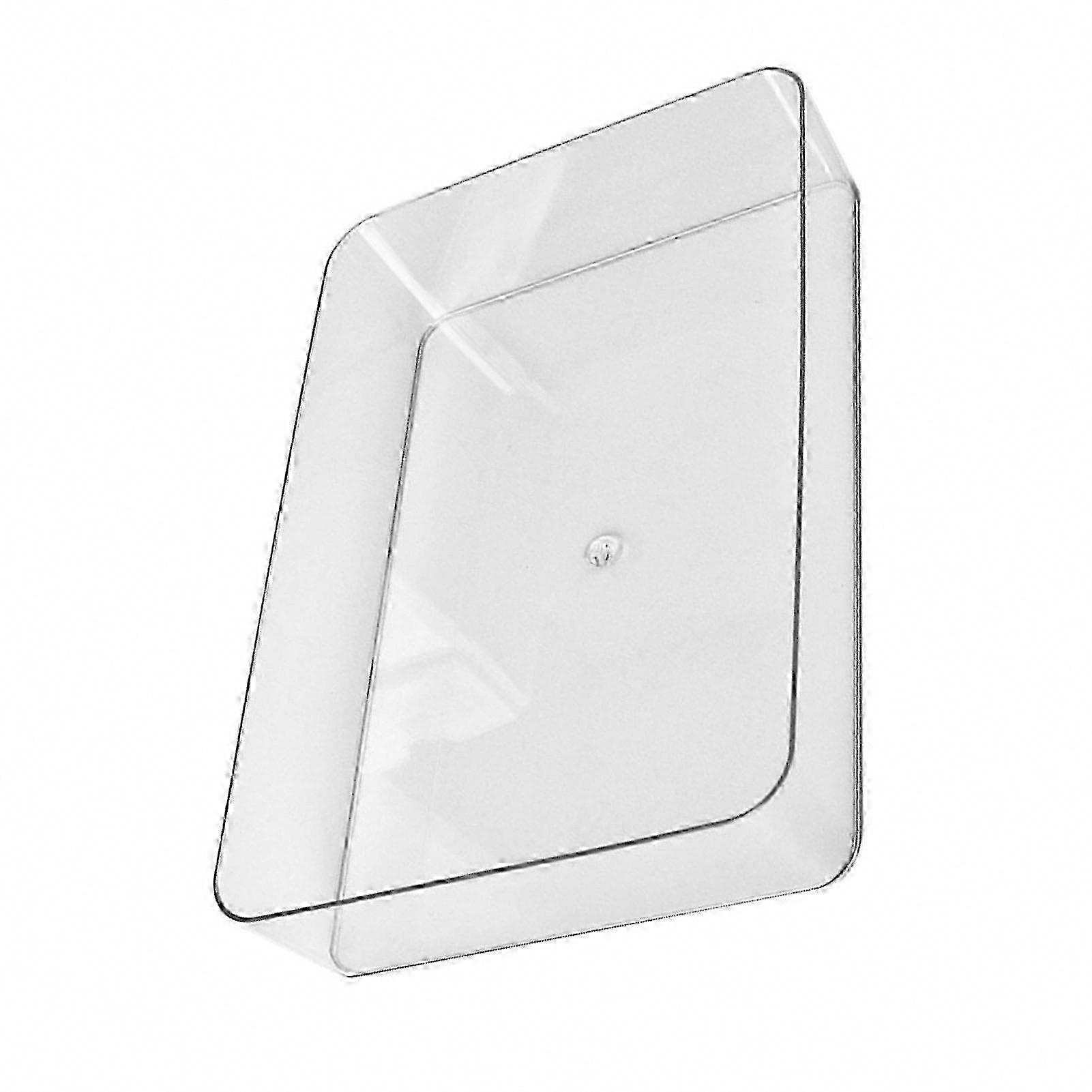 Clear Rectangular Storage Bin Divider for Organizing Stationery Dresser Drawers