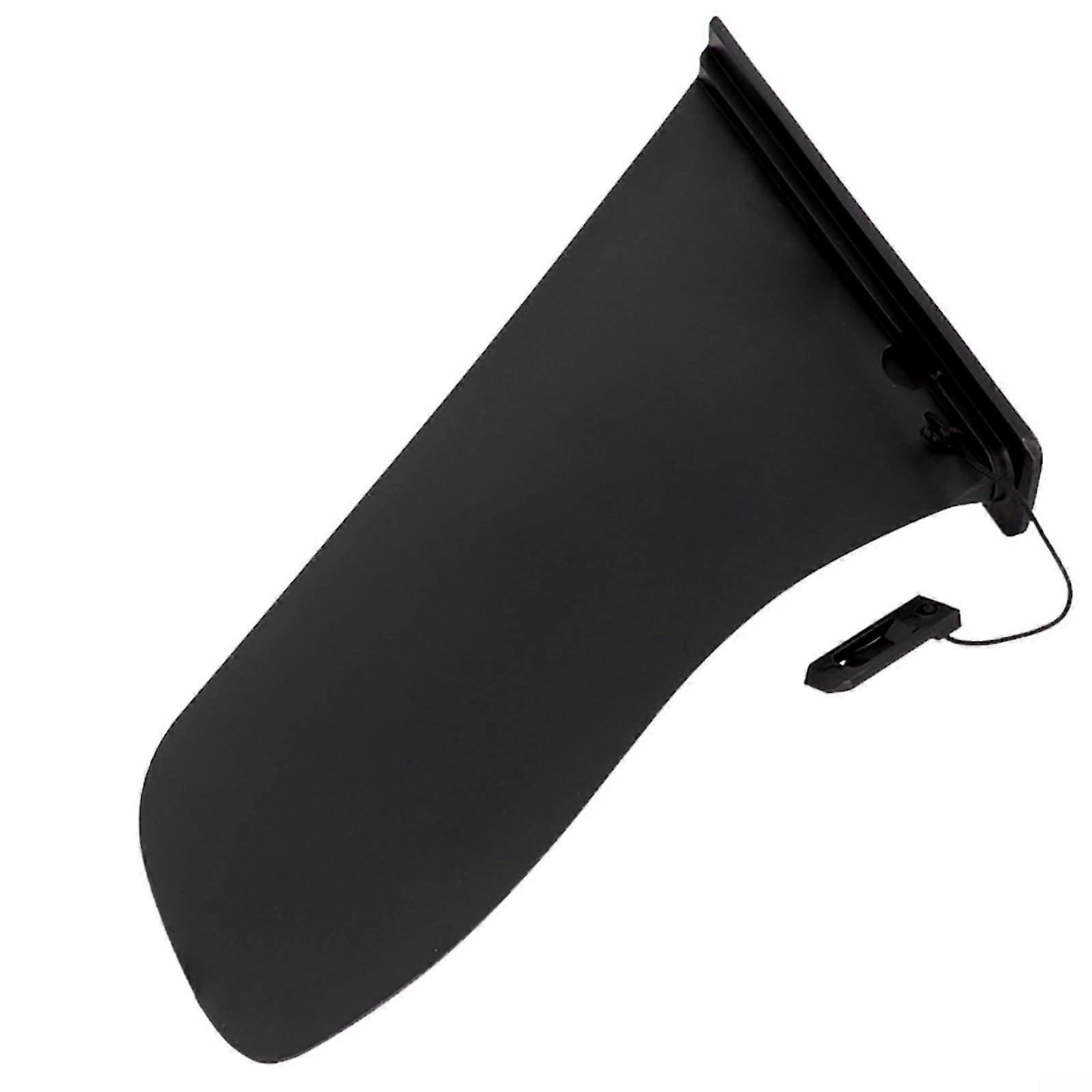 Slide In Central FIN, Center Fin For SUP Paddleboards, Size Standard, Black, Compatible With Most Boards