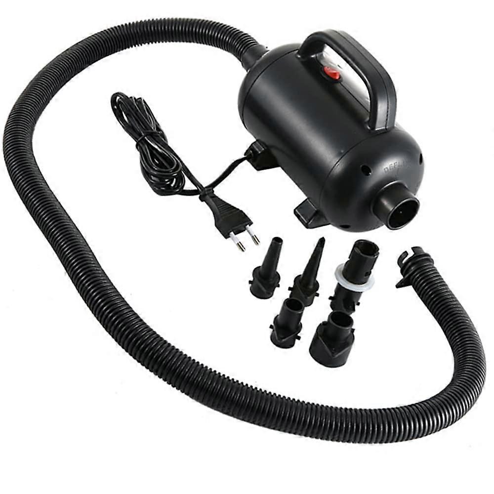 Electric Air Compressor, 1200W Corded, Portable Air Pump for Air Track, Quick Inflate/Deflate, Gymnastics Pump Mats with 2 Nozzles