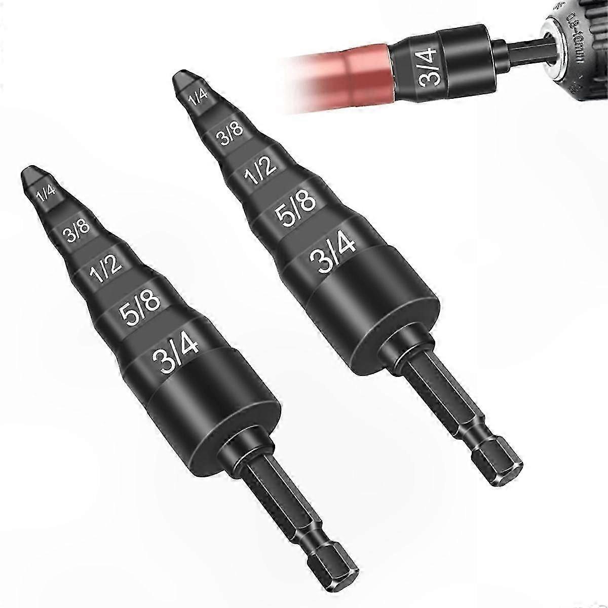 5-in-1 HVAC Tool Kit for Copper Pipe Expansion and Swaging, 2PCS Tube Expander for Soft Copper Tubing Maintenance