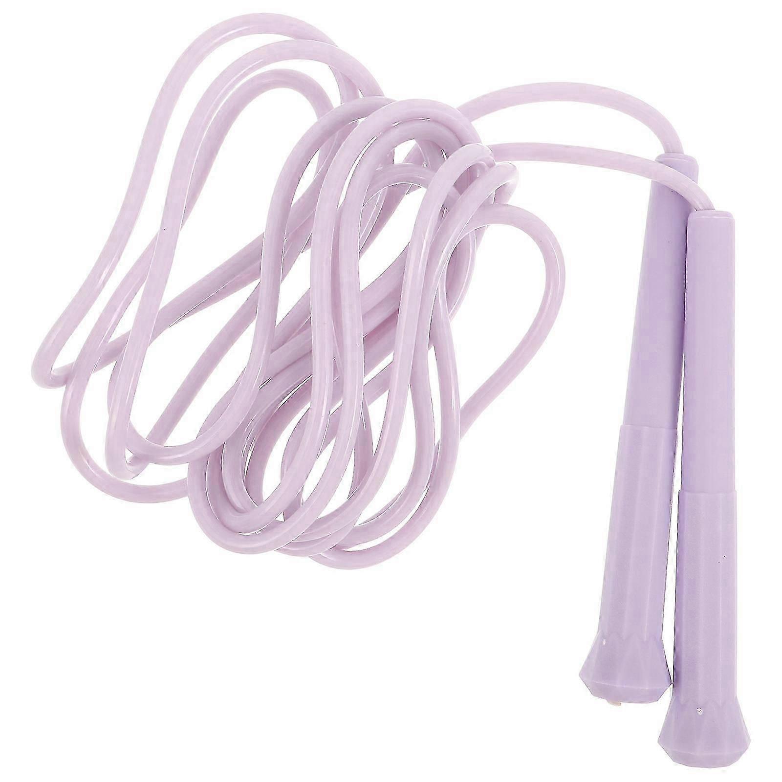 Swiss Skip Jump Rope For Kids And Adults Ideal For Gym Exercise Adjustable Length Purple 300.00X2.20X2.20CM Portability 1Pcs