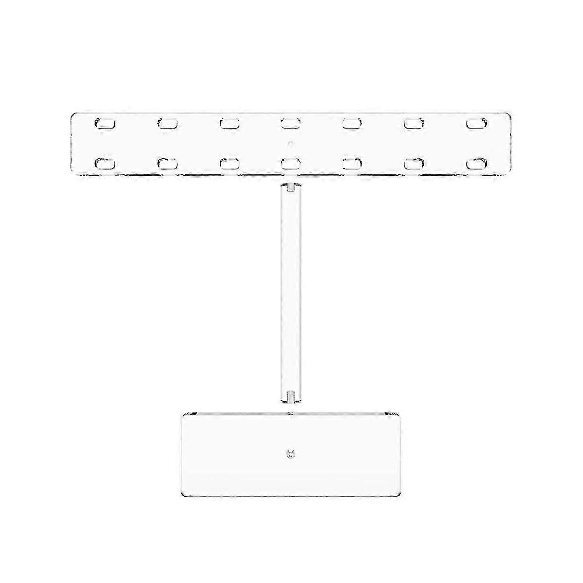 Clear Acrylic 1-Piece Eyeglass Frame Stand - Sunglasses Rack for Displaying Glasses