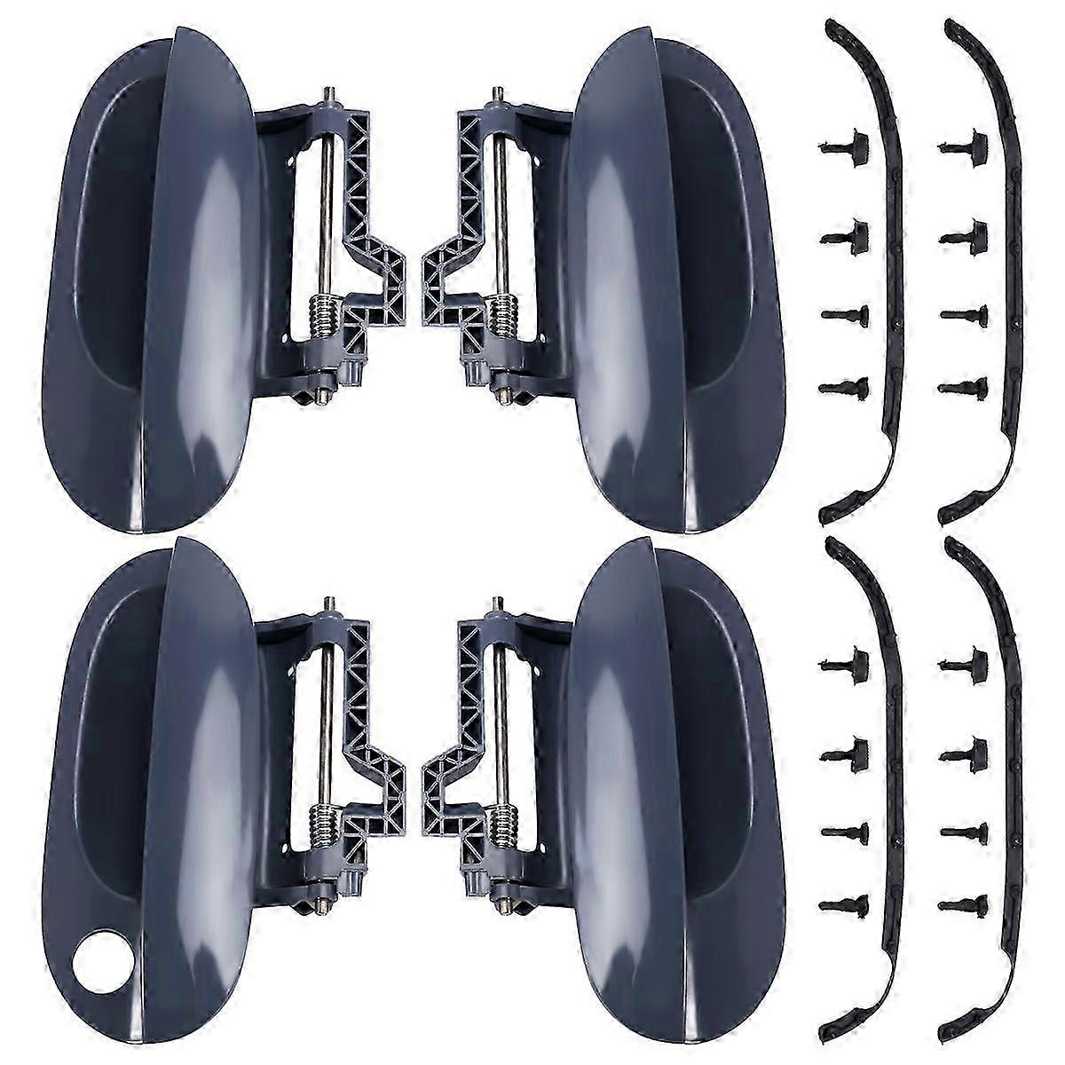 Wine cabinet hinges 4 pack for glass door display SZRH A-D 1982