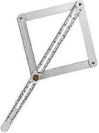 Aluminum alloy miter angle measuring ruler, angle goniometer, woodworking multi-angle measuring tool