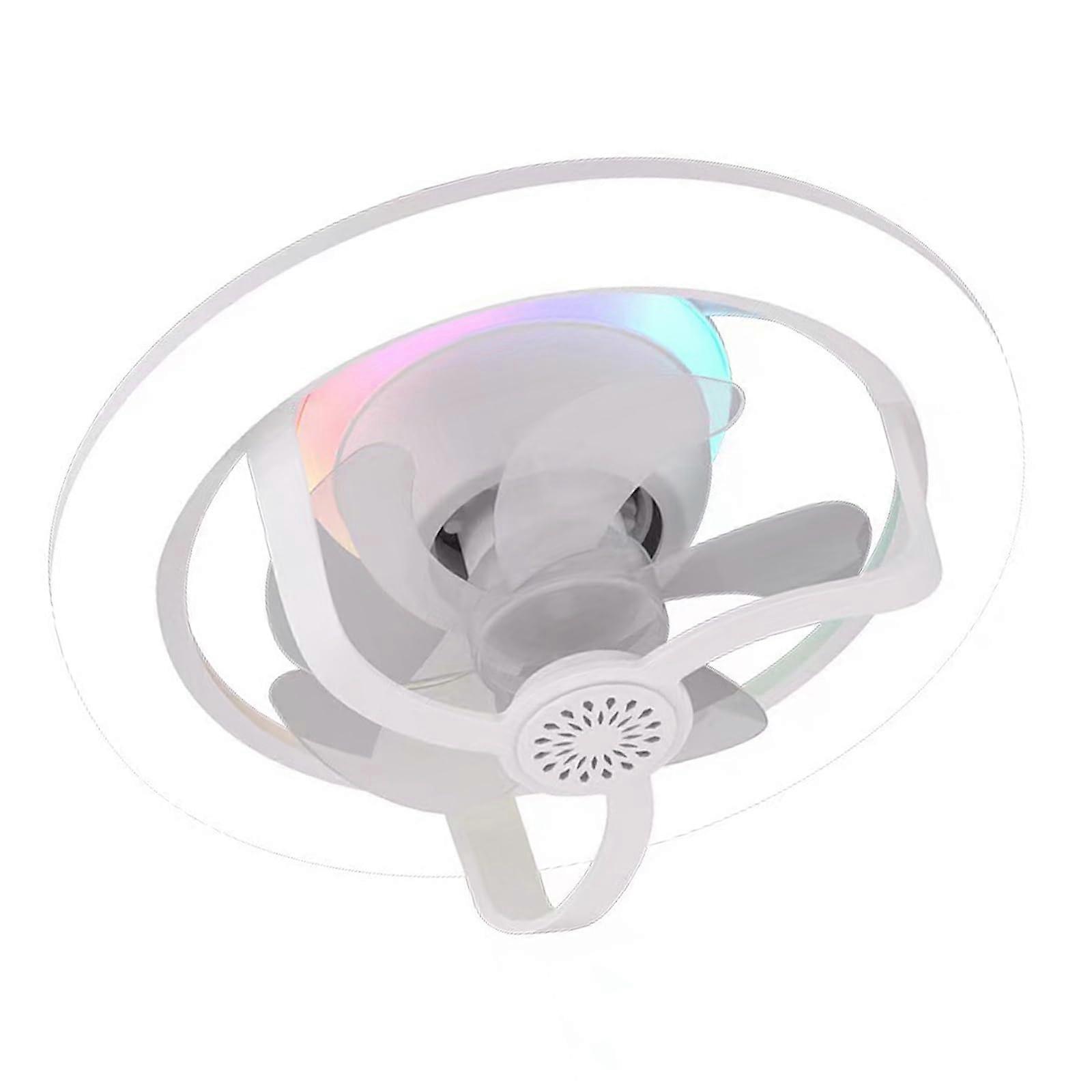 Aromatherapy Oscillating Ceiling Fan Light with Multiple Lighting Modes