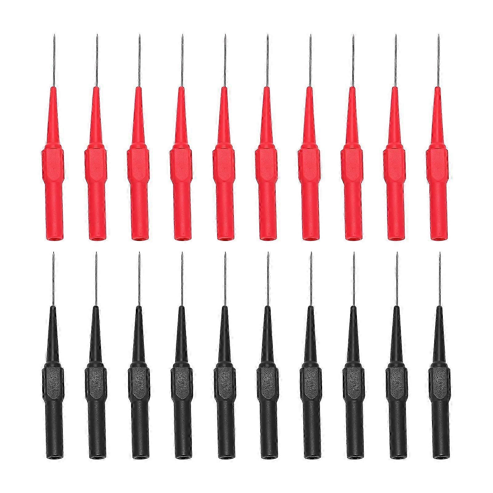 10 Pair 26.010 0.7mm Insulator Test Probe Set 4.0mm Socket Piercing Probe for Vehicle Maintenance