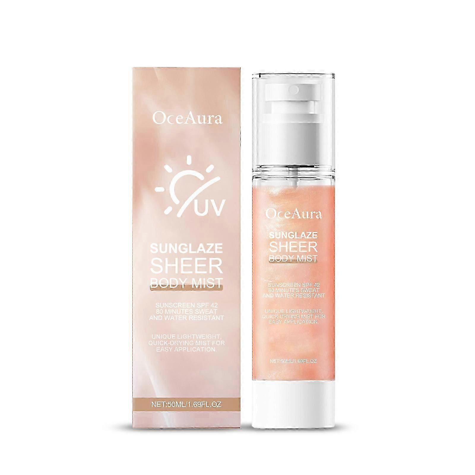 OceanAura Refreshing Protection spray Moisturizing and Moisturizing Outdoor UV Protection Refreshing and Non greasy spray in Summer