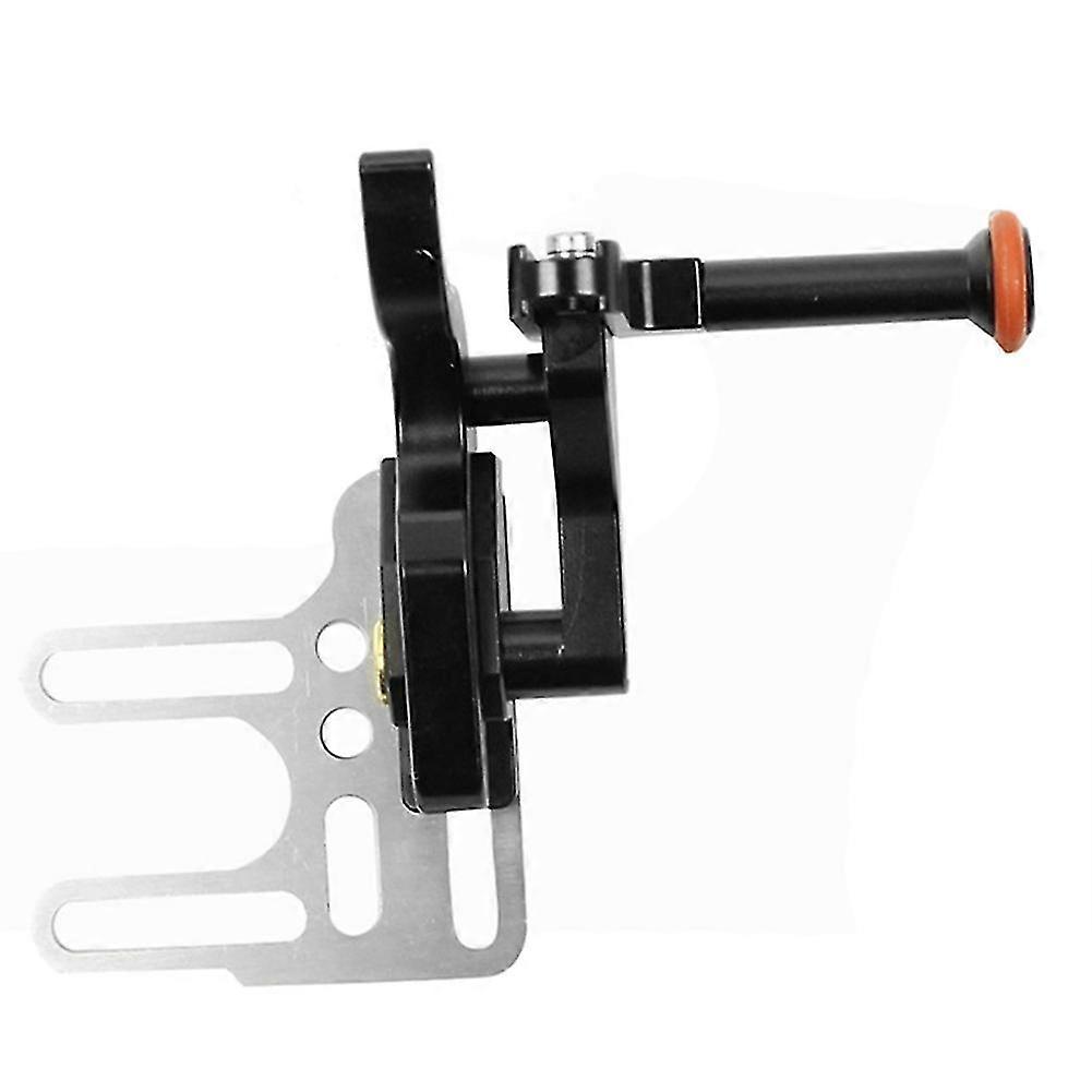 Adjustable Shutter Trigger Extension Rod for Gopro 9 Action Cameras Diving Mount SLR Underwater Tray Adapter,Black