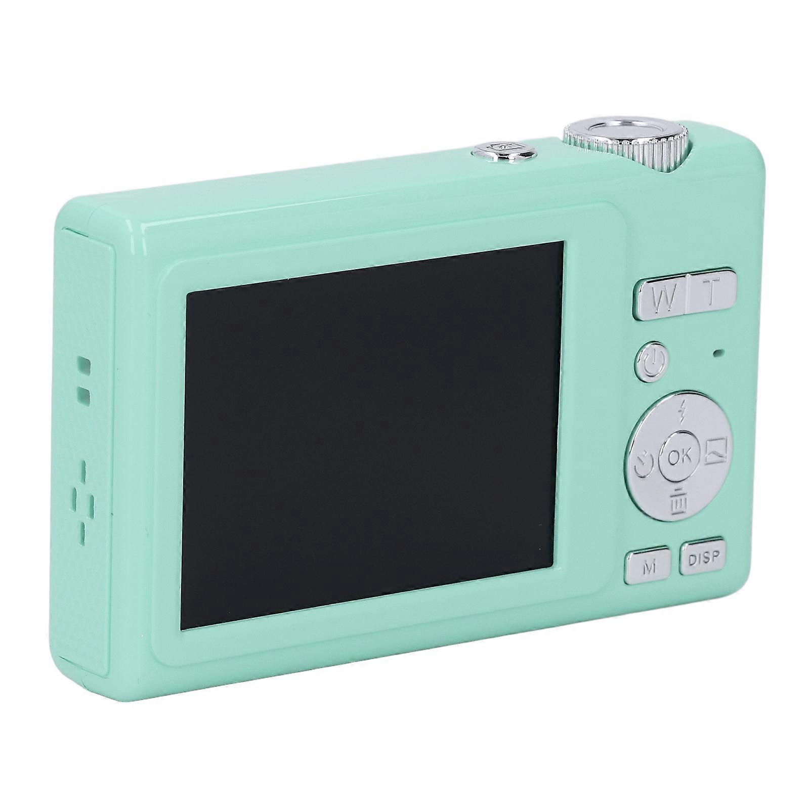 4K 48MP Digital Camera 16X Zoom Dual Screen Green Compact