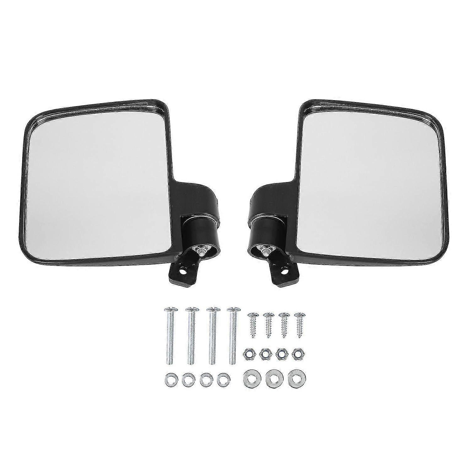 New Golf Cart Side Mirrors Compatible with Club Car Ez-go and Other...