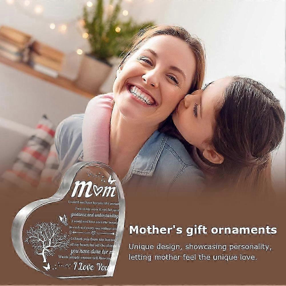 Muttertag Acryl herzförmiges Ornament