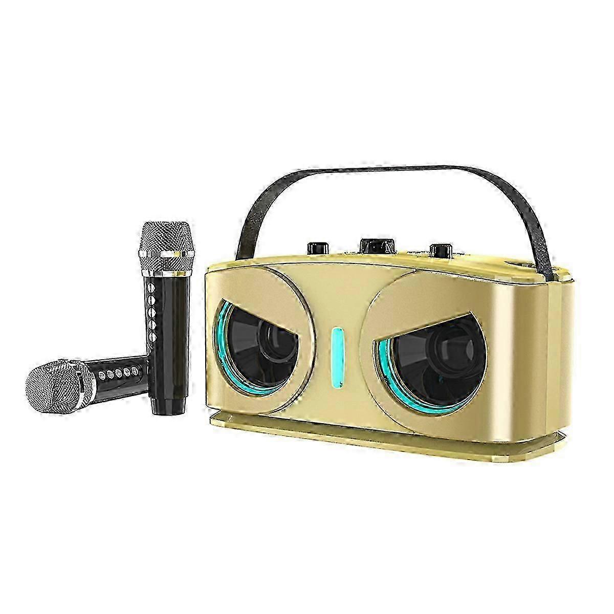 SD306plus Owl Bluetooth-Lautsprecher Leistungsstarker tragbarer Lautsprecher mit zwei Mikrofonen C